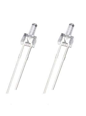 F2mm高平头灯珠橙发橙灯橙色 橙光led状态指示灯直插发光二极管