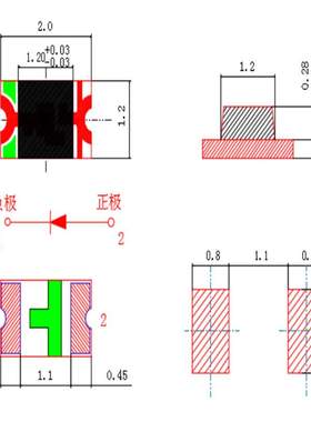0805反编自然白色2012反贴自然白光发光二极管LEDSMD4000K色温