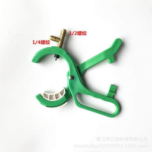 R134a万能开瓶器CT006型剪刀开瓶阀R600开瓶匙制冷剂雪种R22冷媒