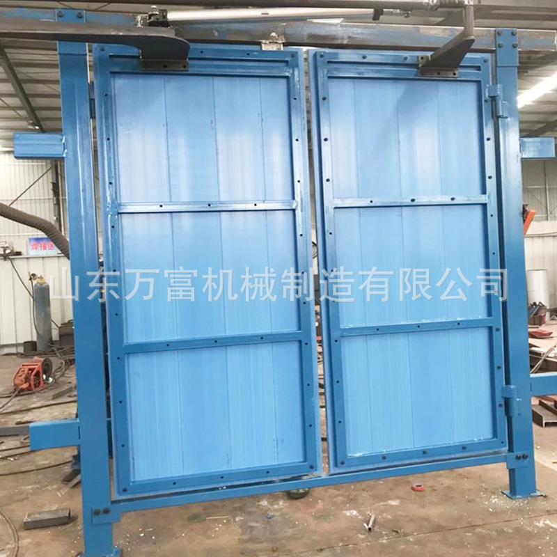 竹胶板无压风门矿用隔风防火耐腐蚀竹质全自动百叶窗行人双向风门