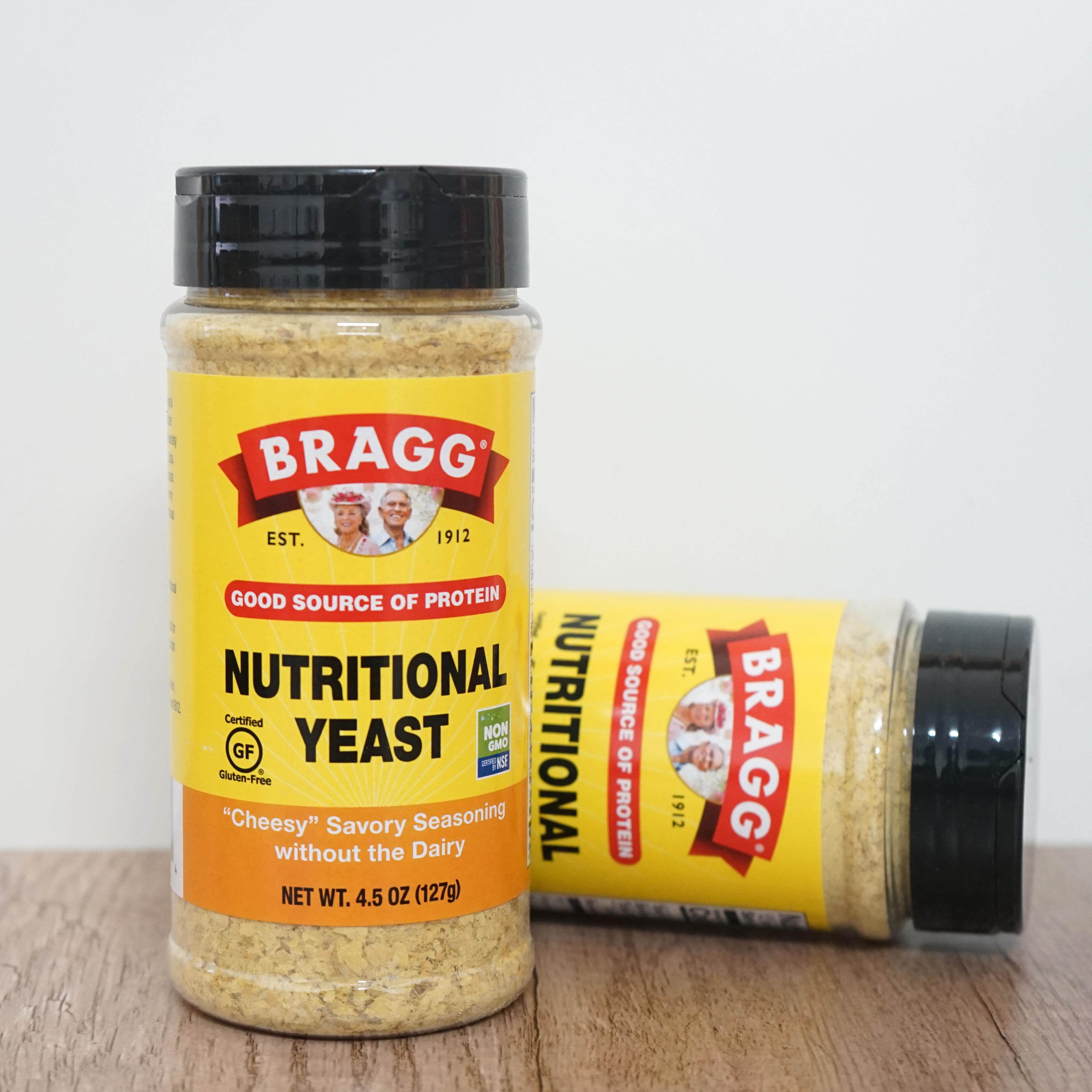 美国Bragg Nutritional优质营养酵母粉无麸质补充维生素B蛋白素食