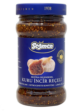 Segmen土耳其进口赛格无花果酱涂抹吐司面包380g树莓 玫瑰花果酱