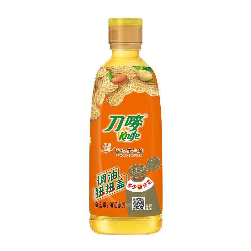 刀唛食用油花生油900ml