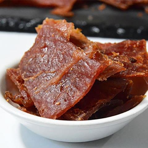 正宗靖江 秘制手撕猪肉脯 散装精制零碎猪肉脯干 休闲办公室零食