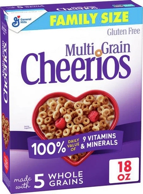 美国通用磨坊麦片谷物燕麦圈General Mills Multi Grain Cheerios