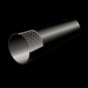 钢丝网骨架塑料复合管消防hdpe高密度聚乙烯给水管配件市政排水管