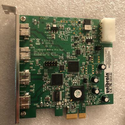 《议价》unibrain Fireboard800e 1394b
