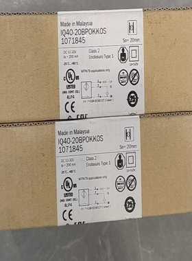 SICK 西克 电感式接近传感器  IQ40-20BPOKK拍前询价