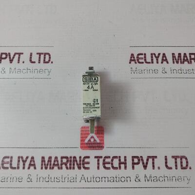 SIBA 20 000 13 Fuse Link NH 00 GLGG 500V 120KA IEC 269 4A
