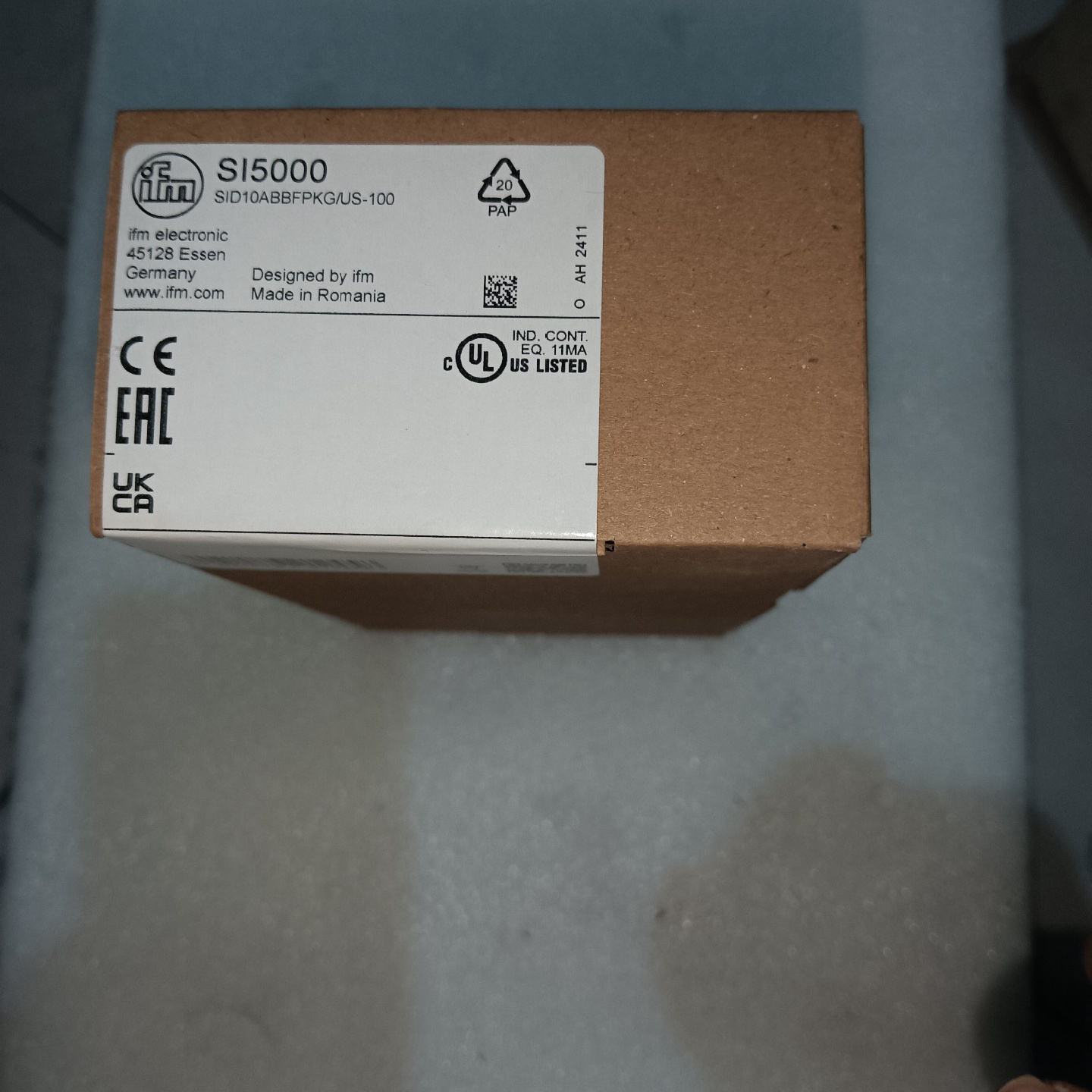 工程剩余全新原装正品易福门SI5000现货一个实物照片标-议价