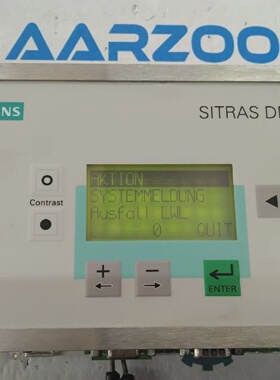 Siemens E10433E9502H300 Control Panel SITRAS DPU96 PU USED
