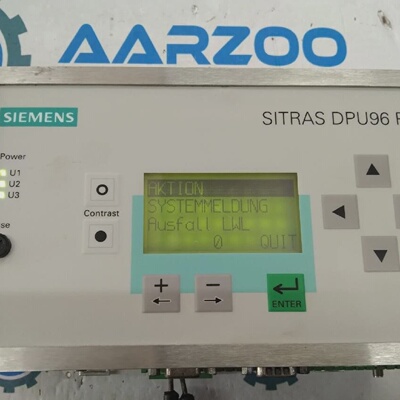 Siemens E10433E9502H300 Control Panel SITRAS DPU96 PU USED