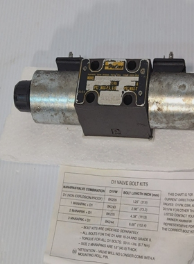 ParkerD1VW004CNJW/2NMV3液压定向控制阀