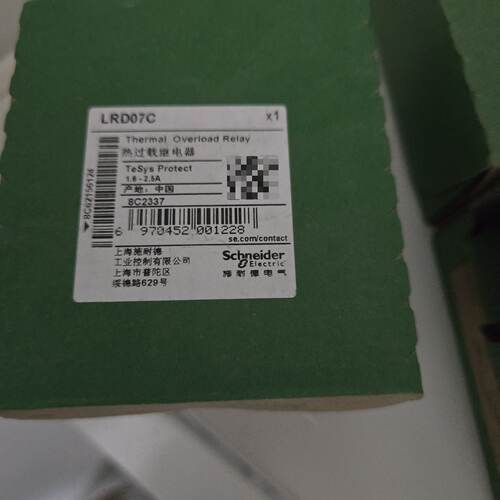 热过载继电器型号：LRD32C全新裸机6个-议价