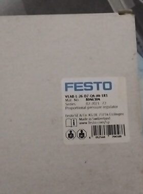 议价费斯托比例阀8046304VEABL26D7Q4