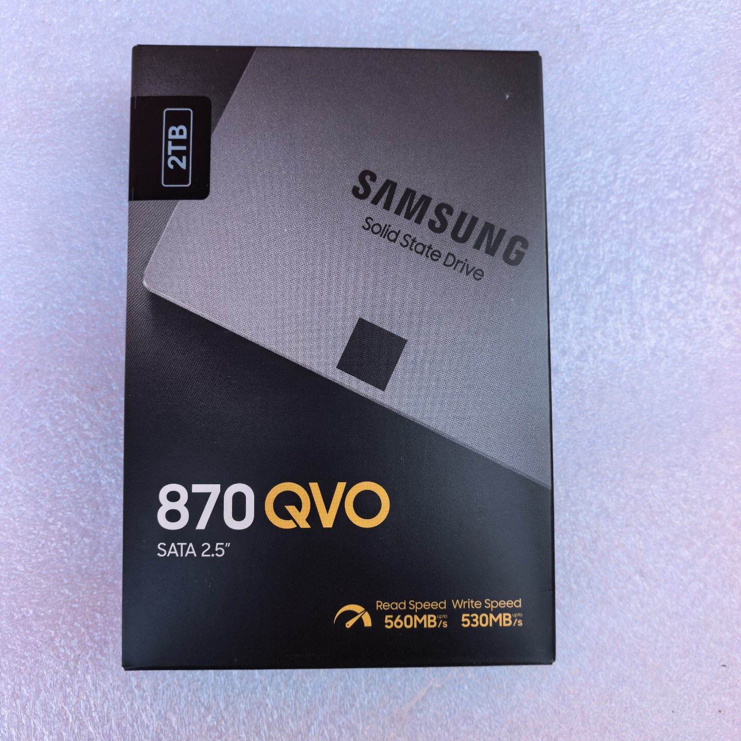 三星 870 QVO 2TB 2.5寸SATA固态硬盘-议价