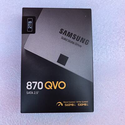 三星 870 QVO 2TB 2.5寸SATA固态硬盘-议价