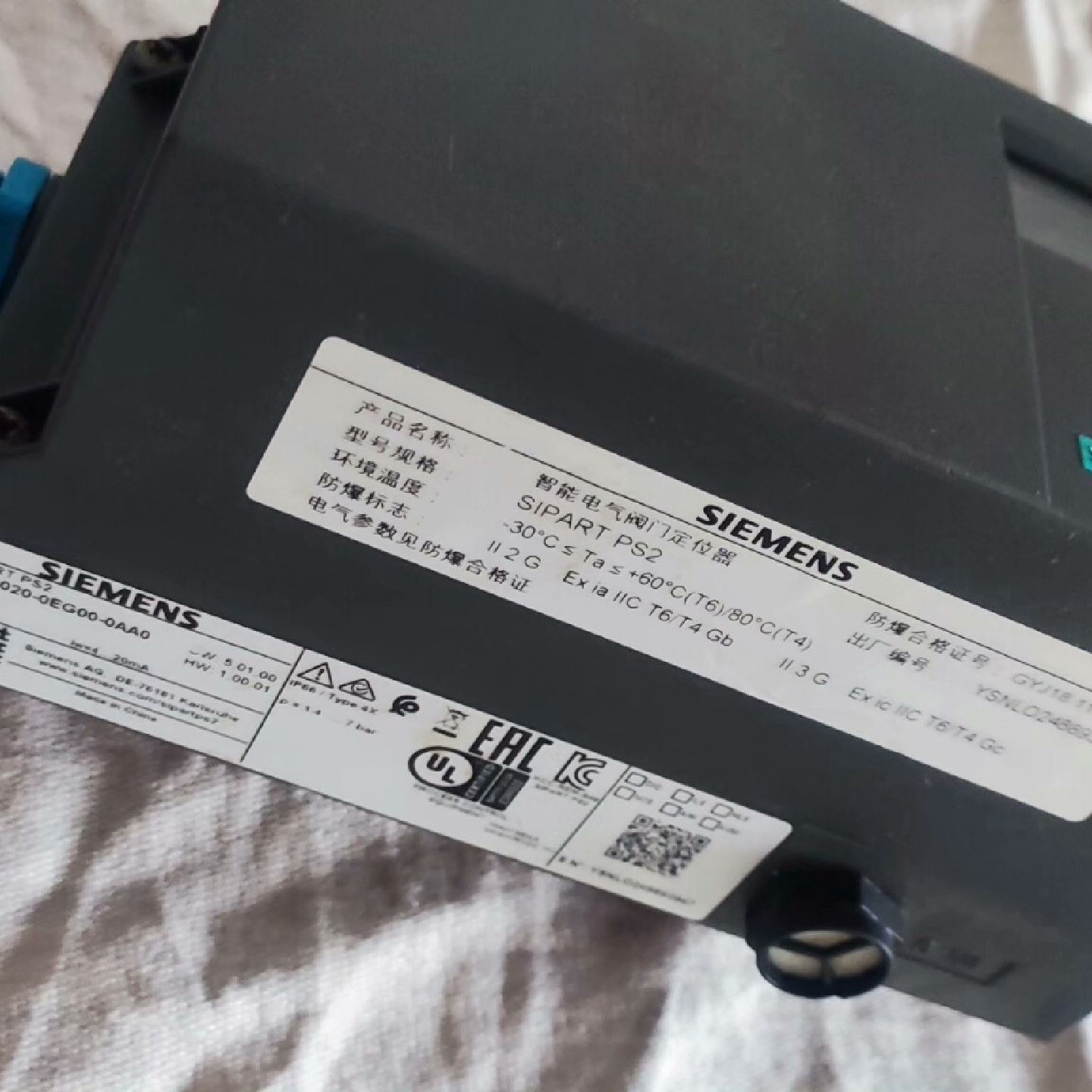 西门子定位器6DR5020-0EG00-0AA0,成色优美,--议价商品