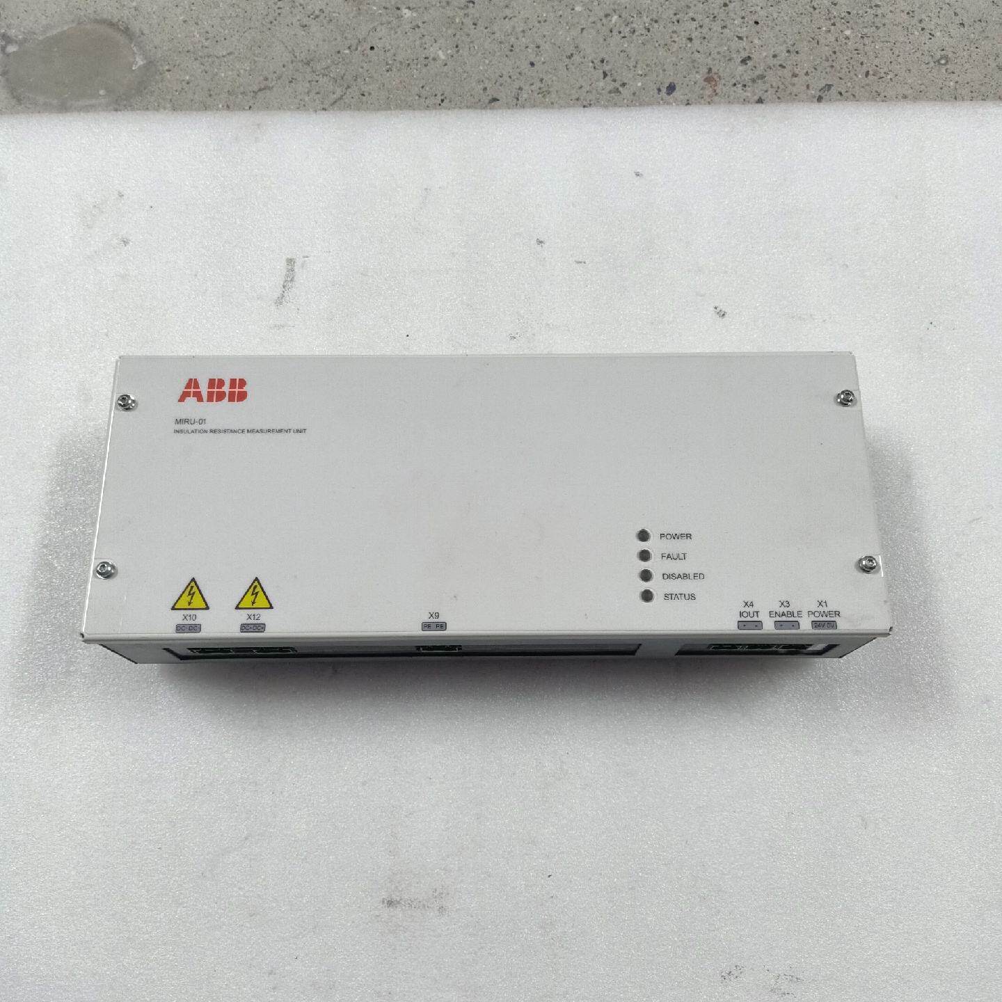 ABB光纤分配电压测量板MIRU01原装现货3AXD50