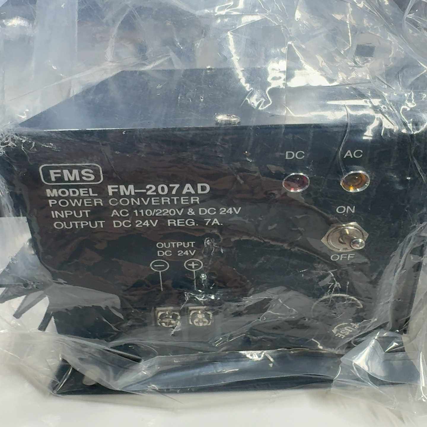 询价FMS电源转换器，型号FM-207AD，全新原装正品。输入电