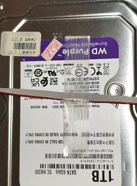 WDPurple1TB紫盘机械型号WD10EJRX议价