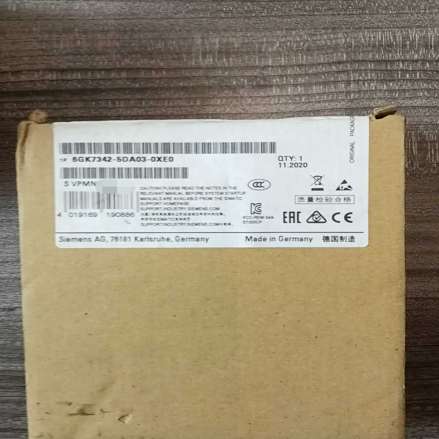 西门子6GK7342-5DA03-0XE0，原装正品未拆封，--议价商品