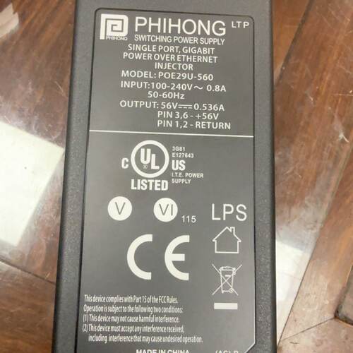 全新飞宏千兆POE电源POE29U56056V0.5-议价