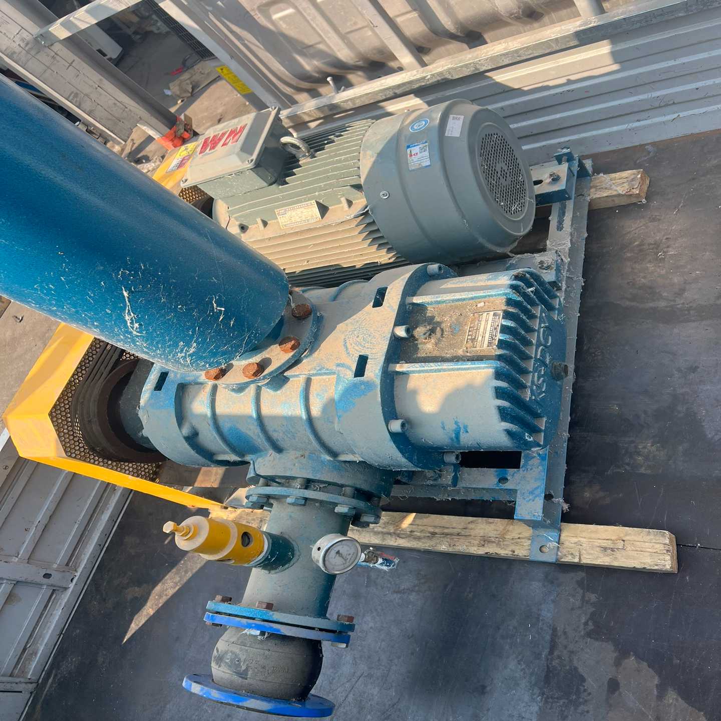 议价0kw皖南G125口径罗茨风机