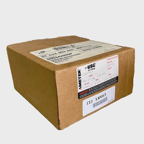 NEW AMETEK US GAUGE 150741X 412 GLYCERINE GAUGE 150741 30PSI