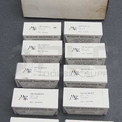 Caja De 200 Nuevas Hojas En Blanco De Corte De Carburo MCQUA