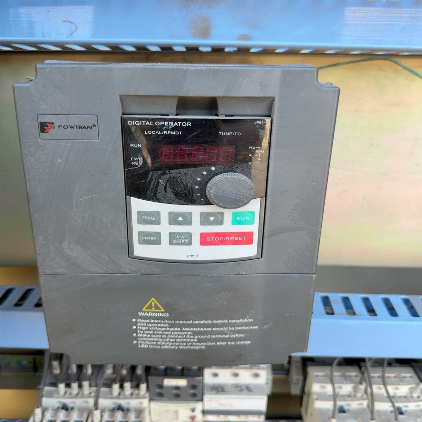 【请询价】普传变频器PI9100A-5R5G3成色不错功能完好拆