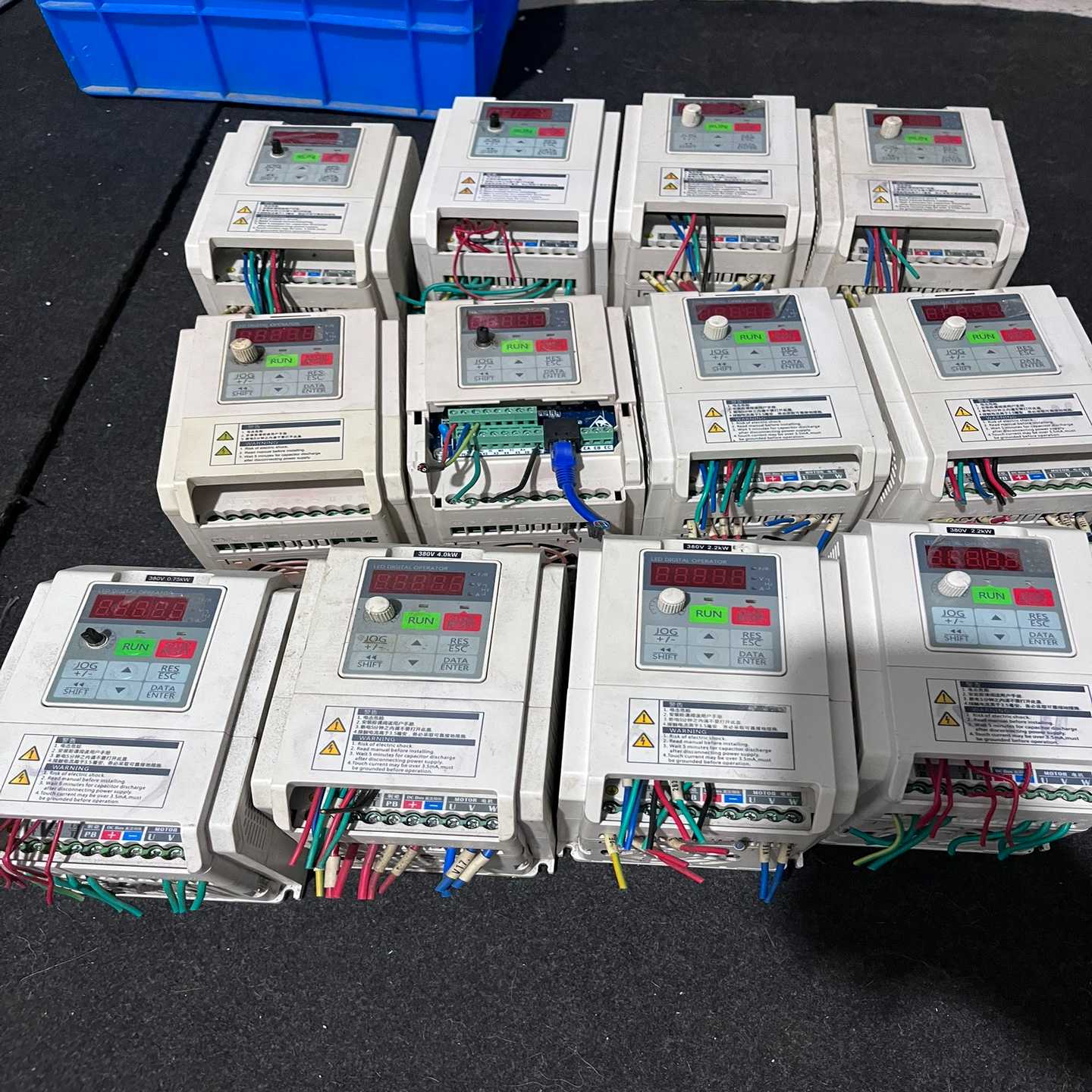 拆机正弦EM100380V0.75KW/1.5KW变频器--议价商品