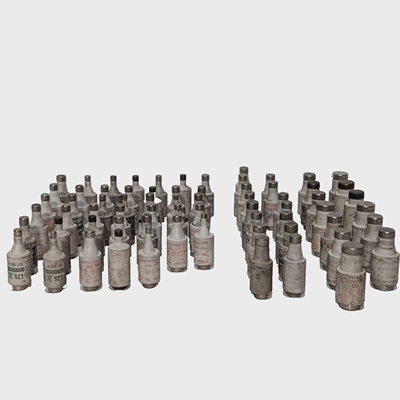 批量68件:多种陶瓷瓶保险丝,500伏10安、16安、63安、Diazed