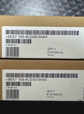 6ES71934CD300AA0西门子模块实图拍摄配议价