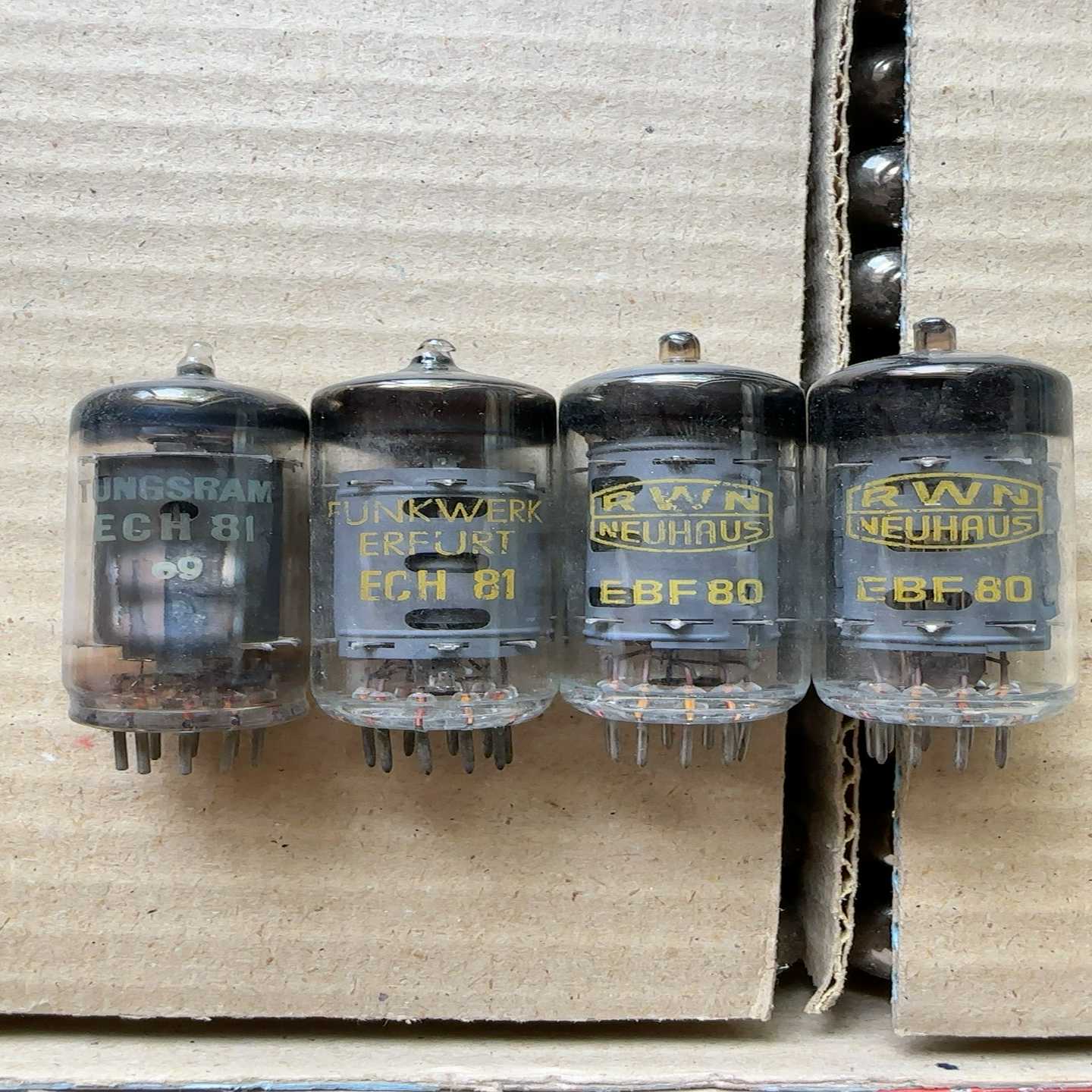 德国EBF80电子管，东德ECH81电子管，代换6U1电询价