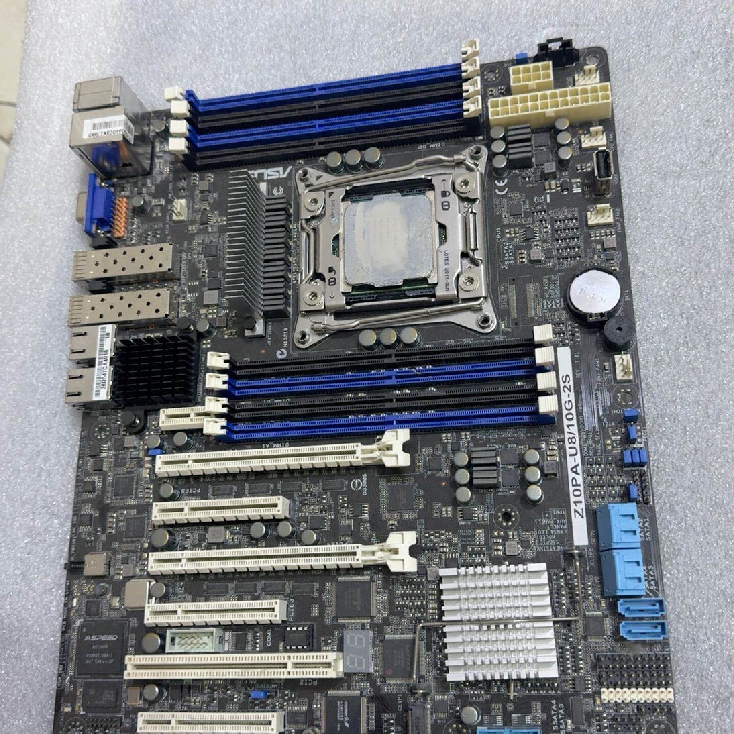 拆机2片，华硕 Z10PA-U8/10G-2S 服务器主板--议价商品