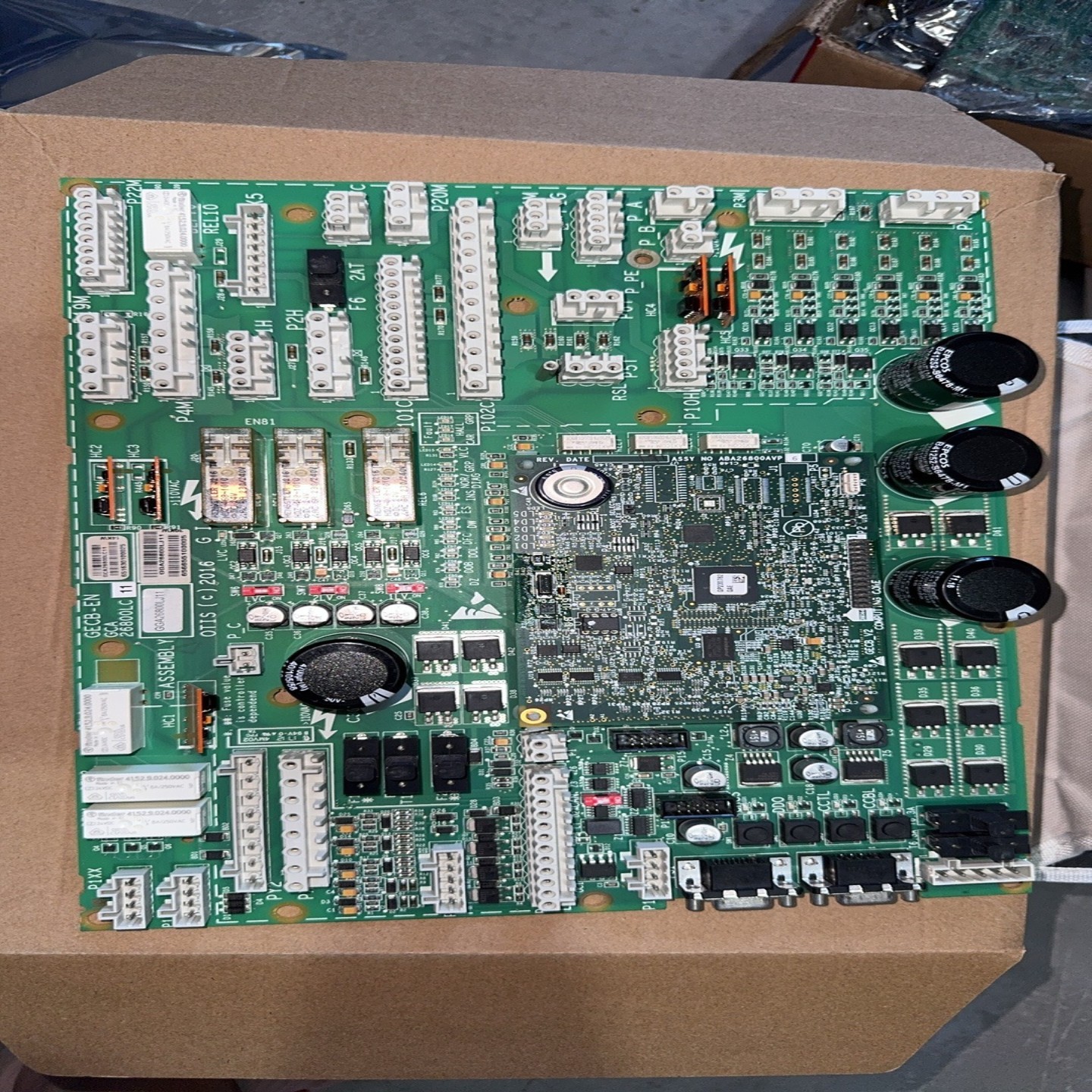 【请询价】奥的斯电梯主板GECB-EN GGA26800LC11全新