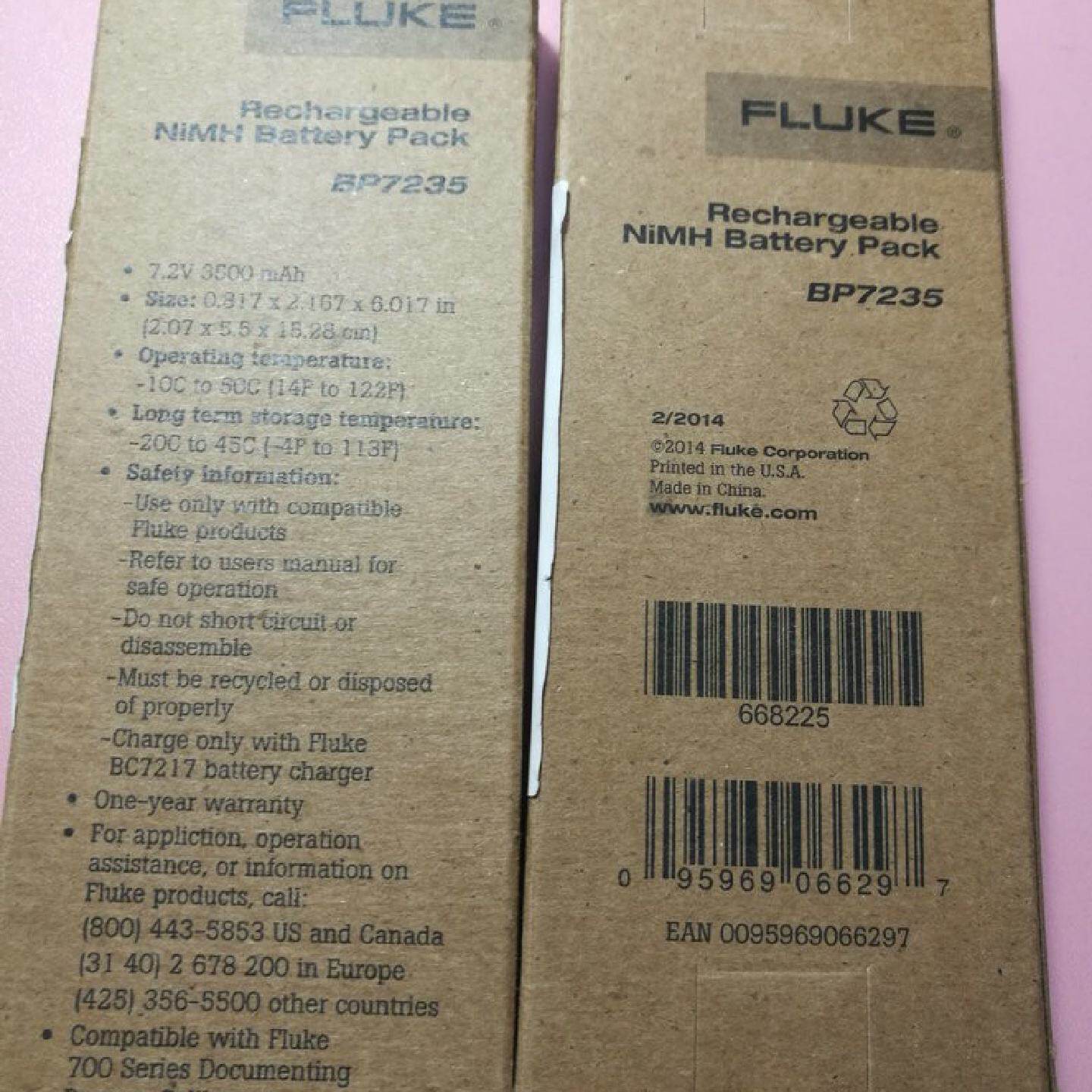 议价原装正品福禄克FLUKE BP7235电池  NiMH 7.2V 3500mAH镍氢电