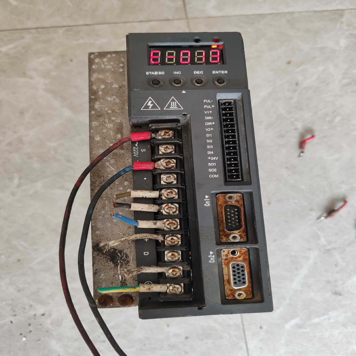 信捷DS2-21P5-AS驱动器，拆机剪线机器1.5KW成色【鑫鑫商铺】