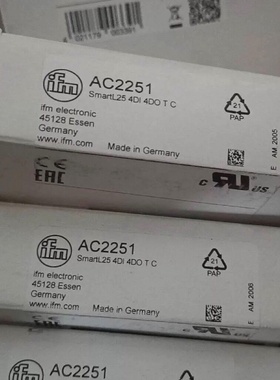 议价IFMAC2251易福门ASi从站模块Smart