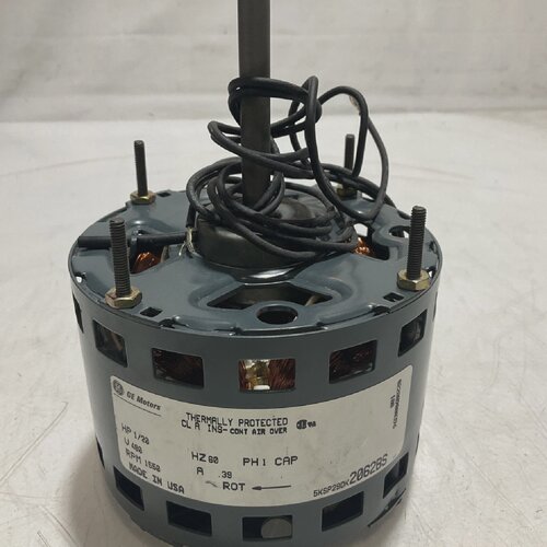 GE MOTORS 120 HP 1550RPM 5KSP29DK 2062BS MOTOR THERMALLY PRO