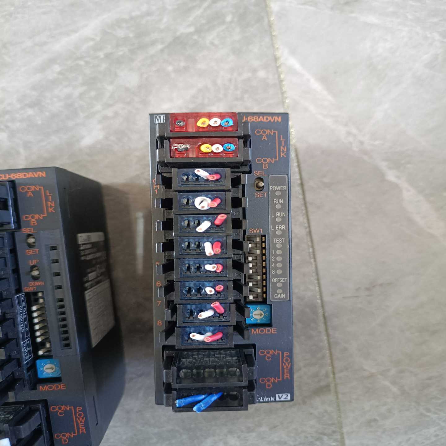 三菱PLC远程模块AJ65VBTCU-68ADVN，二手--议价商品