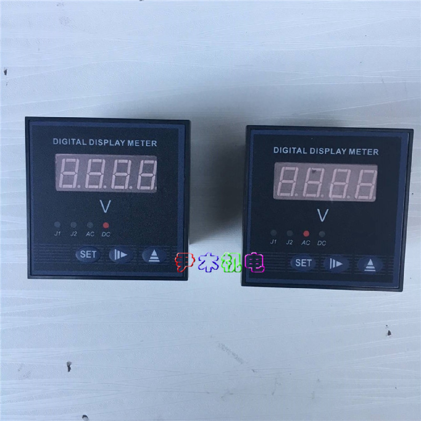 厂家供应AJ194U-3D1R数显直流电压表带RS485通讯接口现货批发