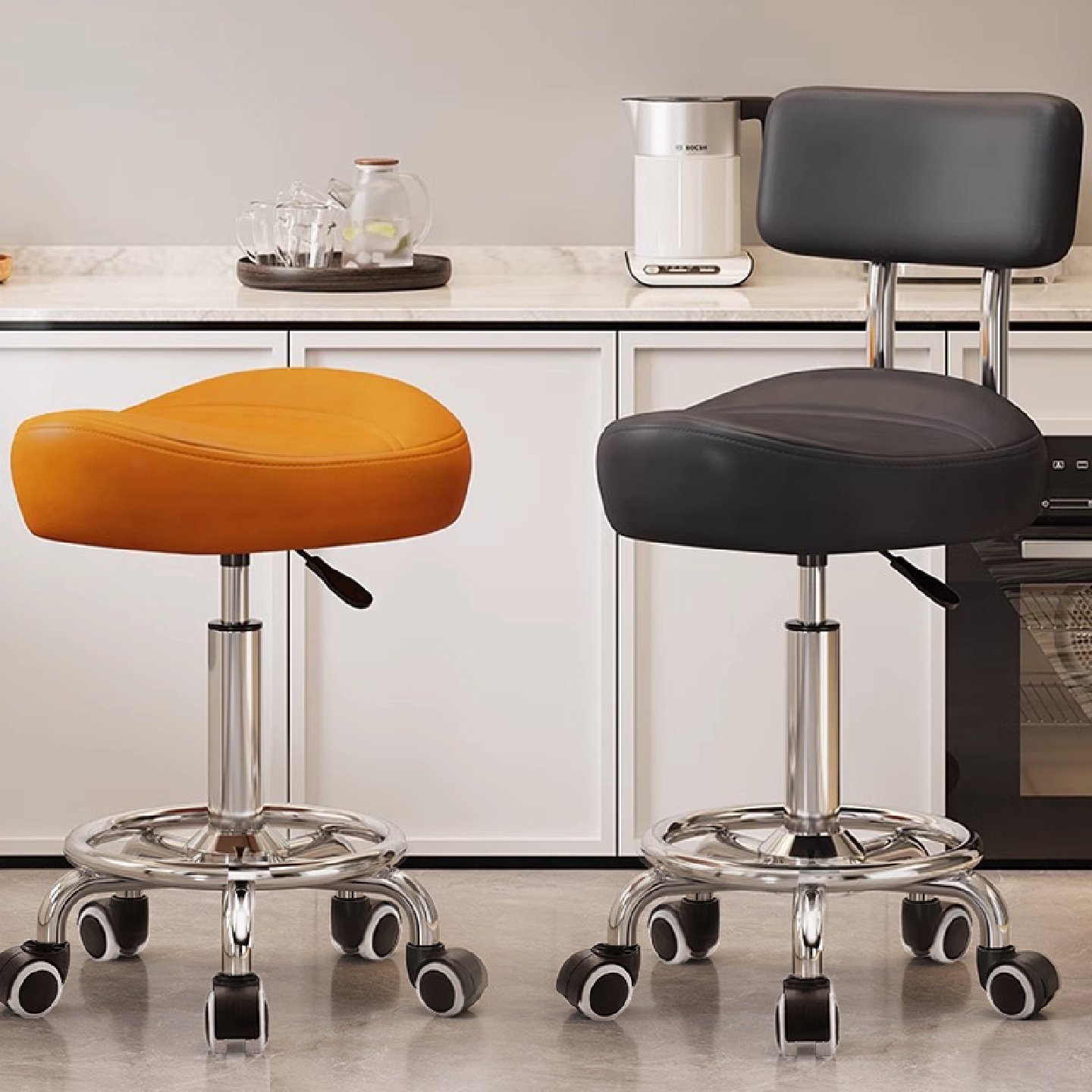 马鞍椅厨房炒菜做饭专用椅前台收银高脚凳万向轮升降椅美容理发凳,橡塑材料及制品,亚克力管/有机玻璃管,淘宝优惠券,粉丝福利购,淘宝优惠卷