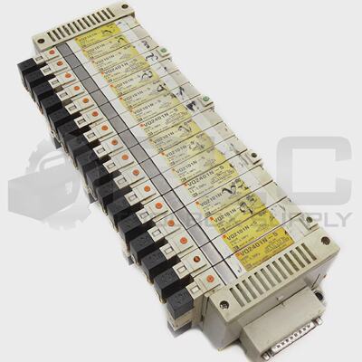SMC VV5Q11681025CDN MANIFOLD PNEUMTICO Con VQ2401N5 VQ2101N5
