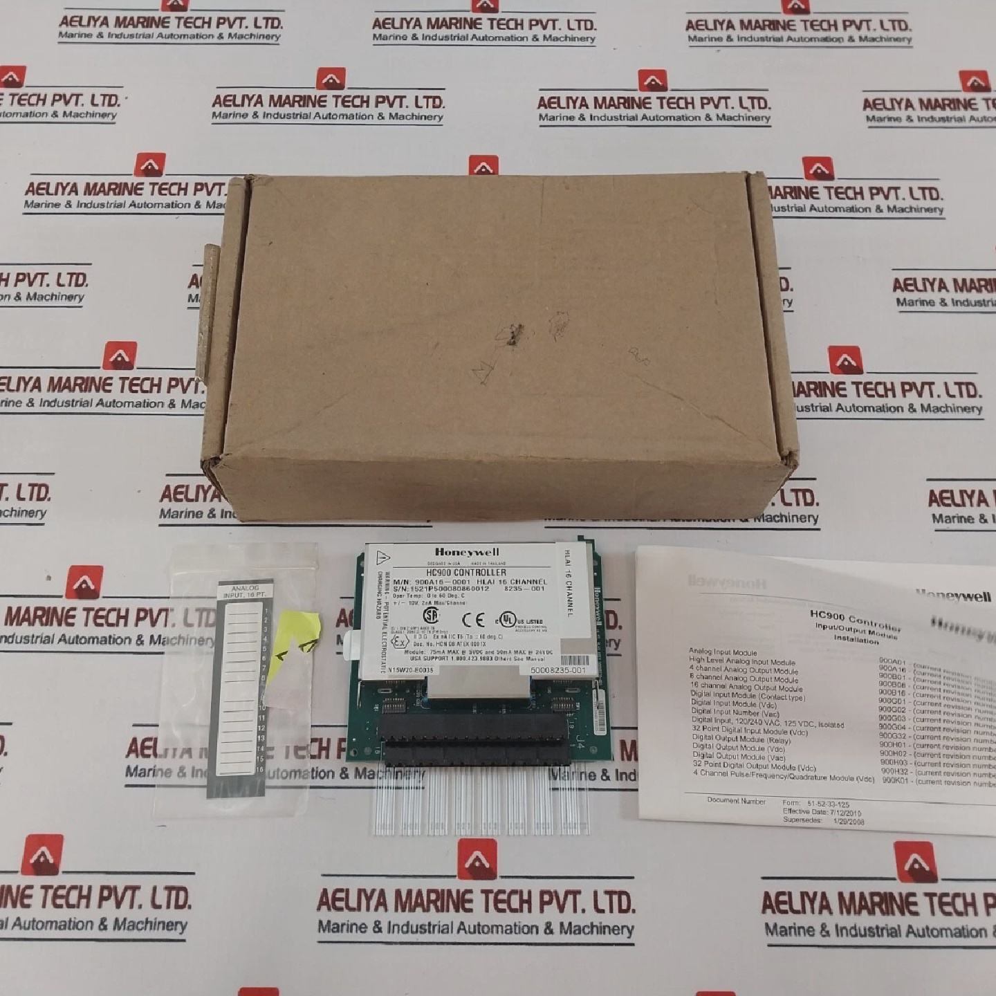 Contrleur Honeywell 900A160001 HC900 Module DEntre Analogiqu - 实物图