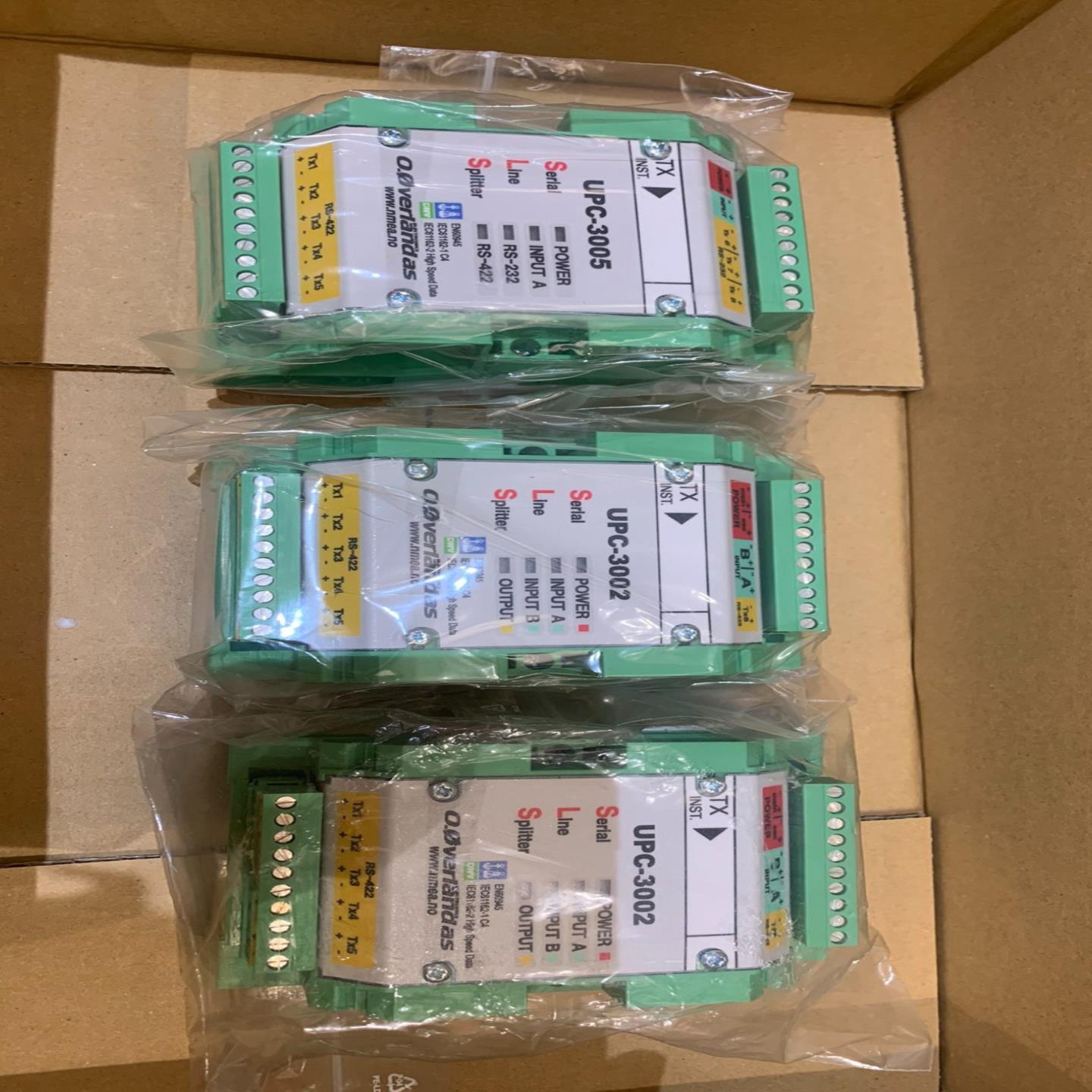 全新 UPC-3002UPC-3005RS-422RS232串口分配器DNV认证
