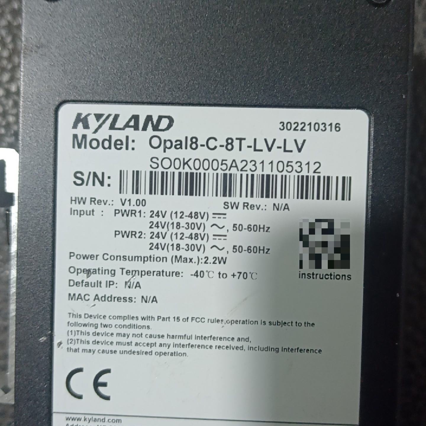 东土交换机，Opal-8TS-LV-LV；DC24V供电，8--议价商品