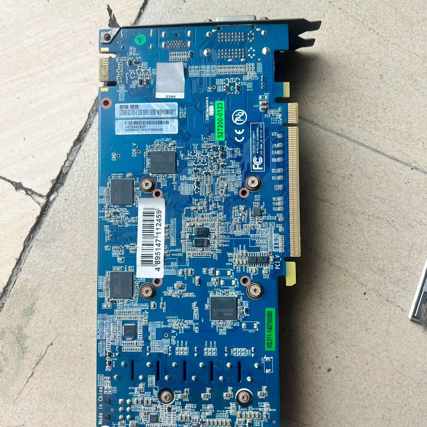 议价影驰GTX660黑将2G功能正常无拆议价