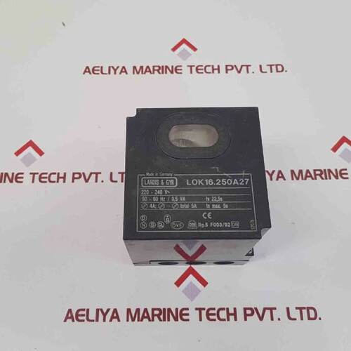Landis  Gyr Control Box For Oil Burner Boiler Program Lok16.
